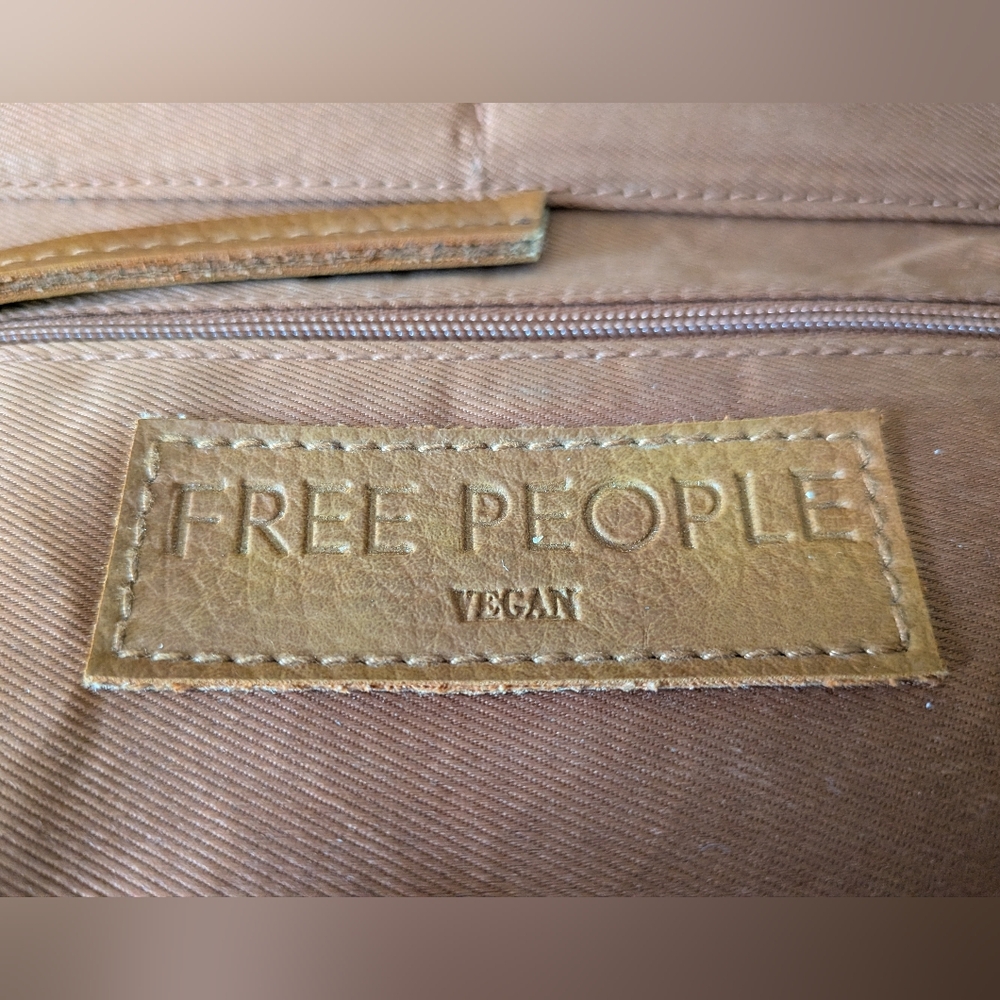Free People Brown Vegan Wristlet Wallet - Picture 5 of 8